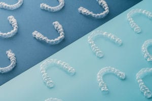 Invisalign clear teeth aligners